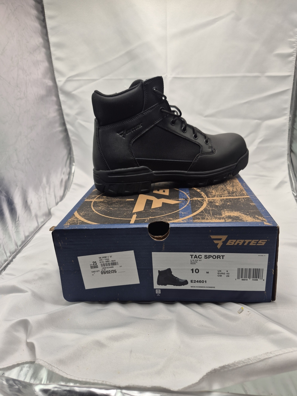 Bates Tac Sport Men's Black Tactical Boot